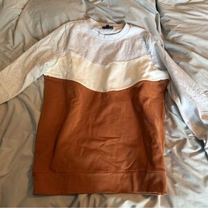 Nursing Queen Colorblock Sweatshirt - size medium NWOT